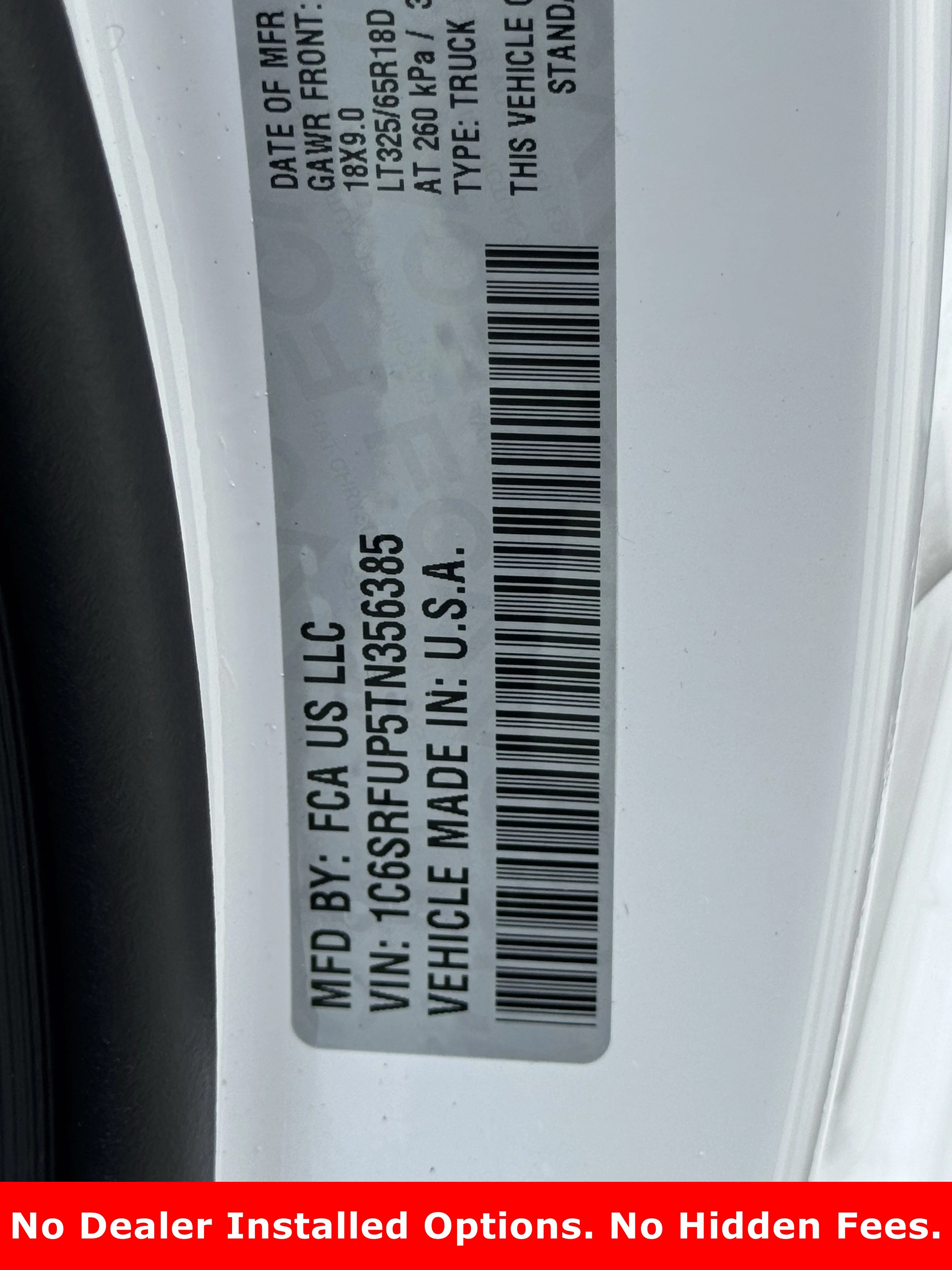 New 2026 Bright White Clearcoat Ram RHO image 21