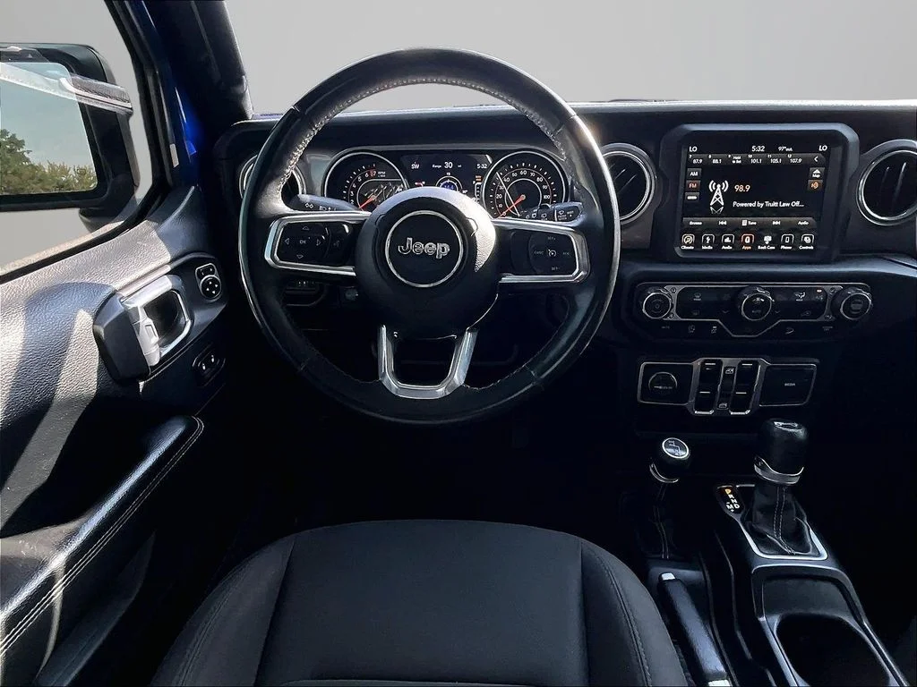 Used 2018 Blue Jeep Unlimited Sahara image 6