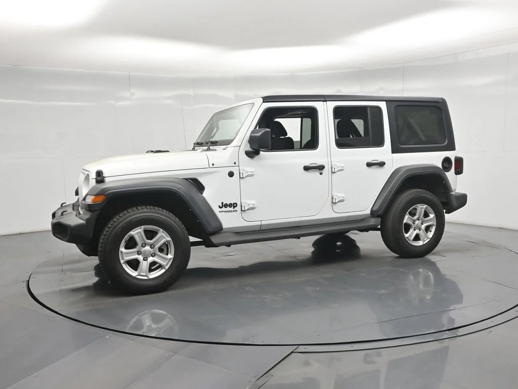 Used 2022 White Jeep Unlimited Sport S image 10