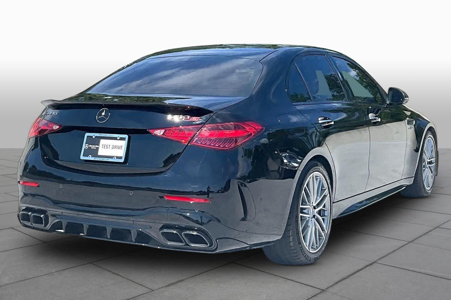 Used 2024 Obsidian Black Metallic Mercedes-Benz AMG® C 63 S E Performance image 24