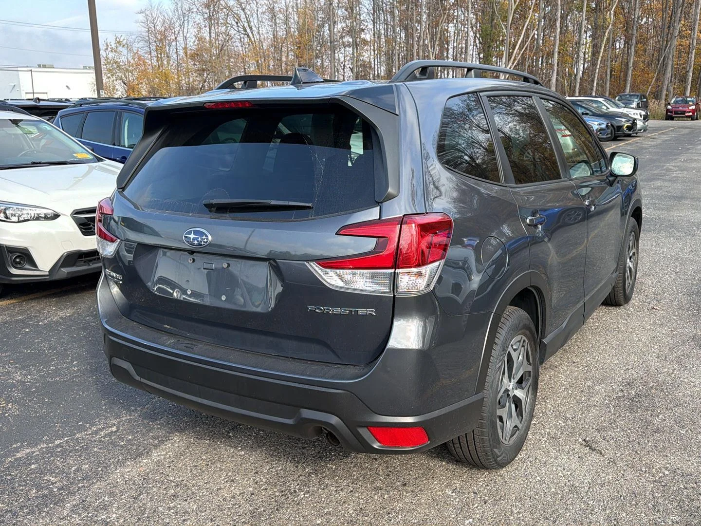 Used 2024 Magnetite Gray Metallic Subaru Premium image 12