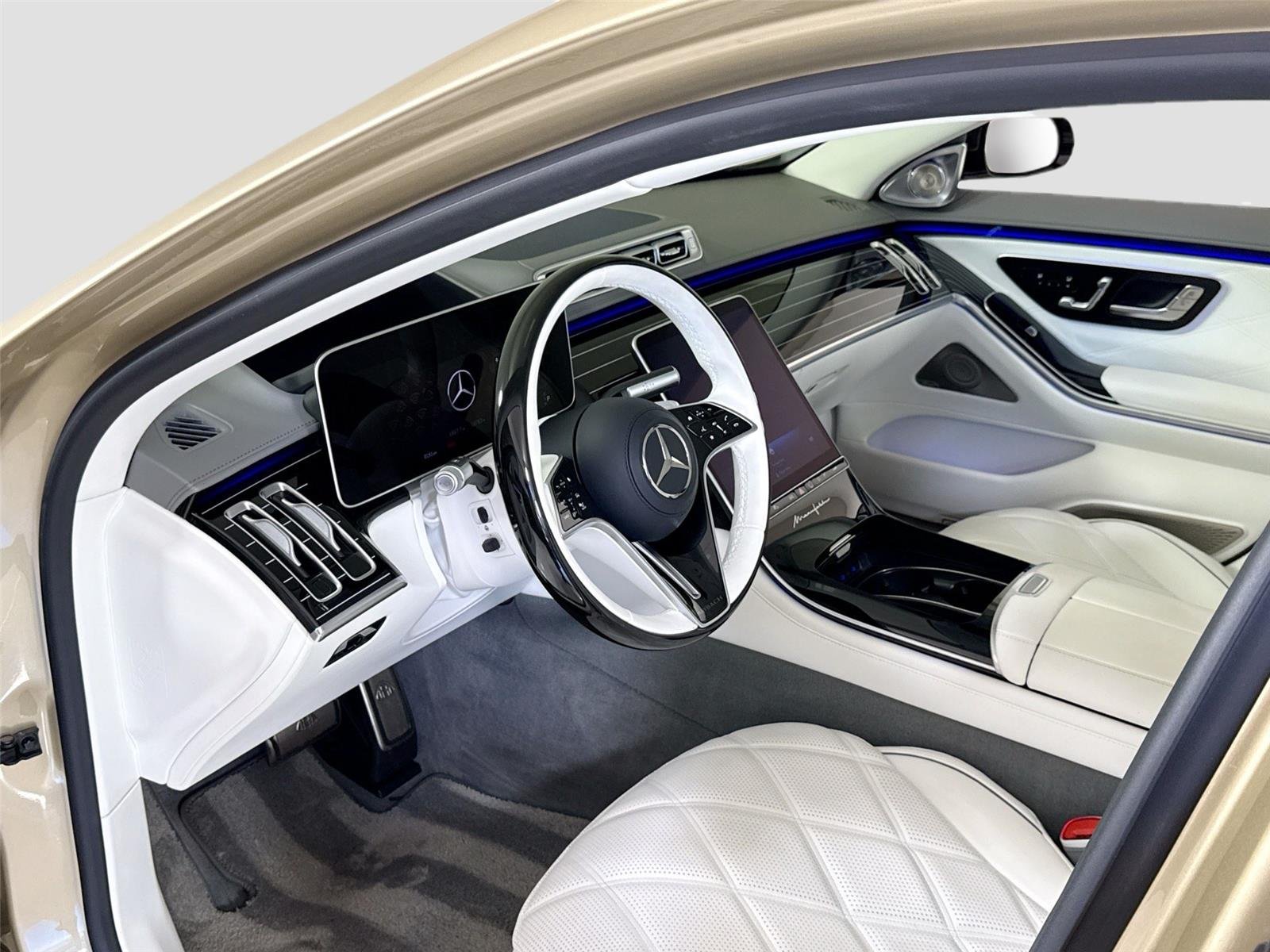 Used 2025 Kalahari Gold/Obsidian Black Mercedes-Benz Maybach S 680 | Mansory Trim | Factory Two Tone | $282k MSRP image 15