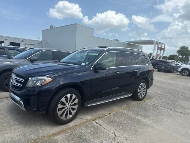 Used 2017 Blue Mercedes-Benz GLS 450 image 1
