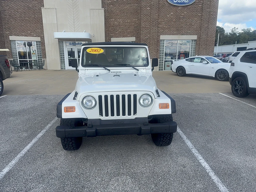 Used 2002 Jeep Wrangler X with VIN 1J4FA39S32P754656 for sale in Pulaski, TN
