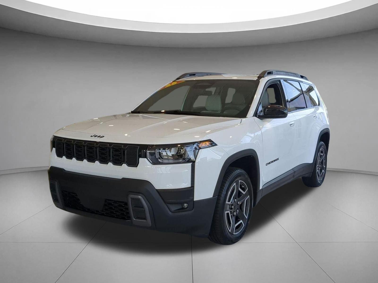 New 2026 Bright White Clear-Coat Exterior Paint Jeep Limited image 1