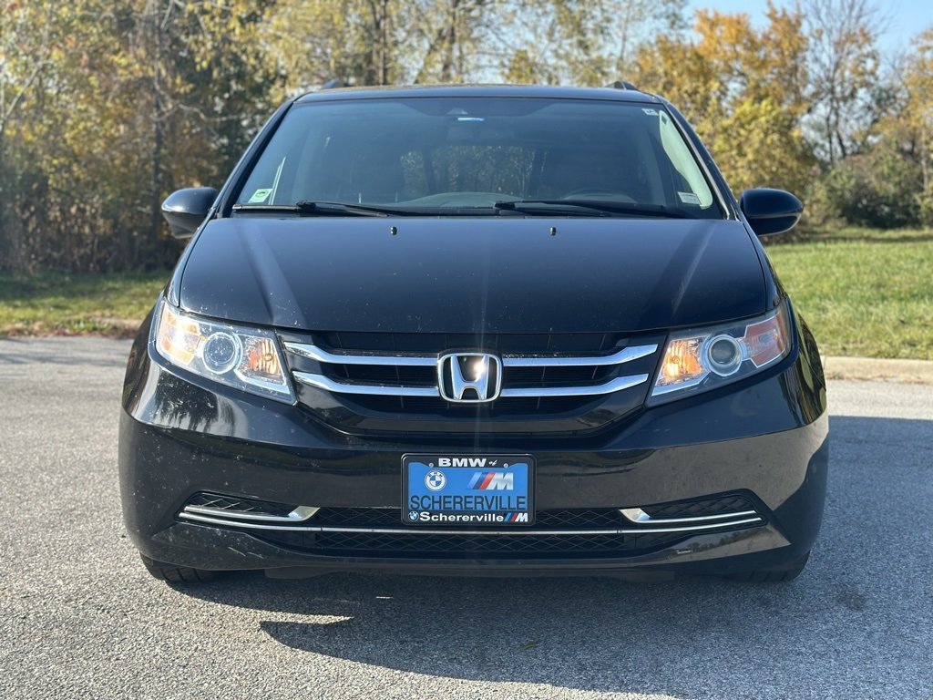 Used 2015 Honda Odyssey EX-L with VIN 5FNRL5H6XFB095066 for sale in Schererville, IN