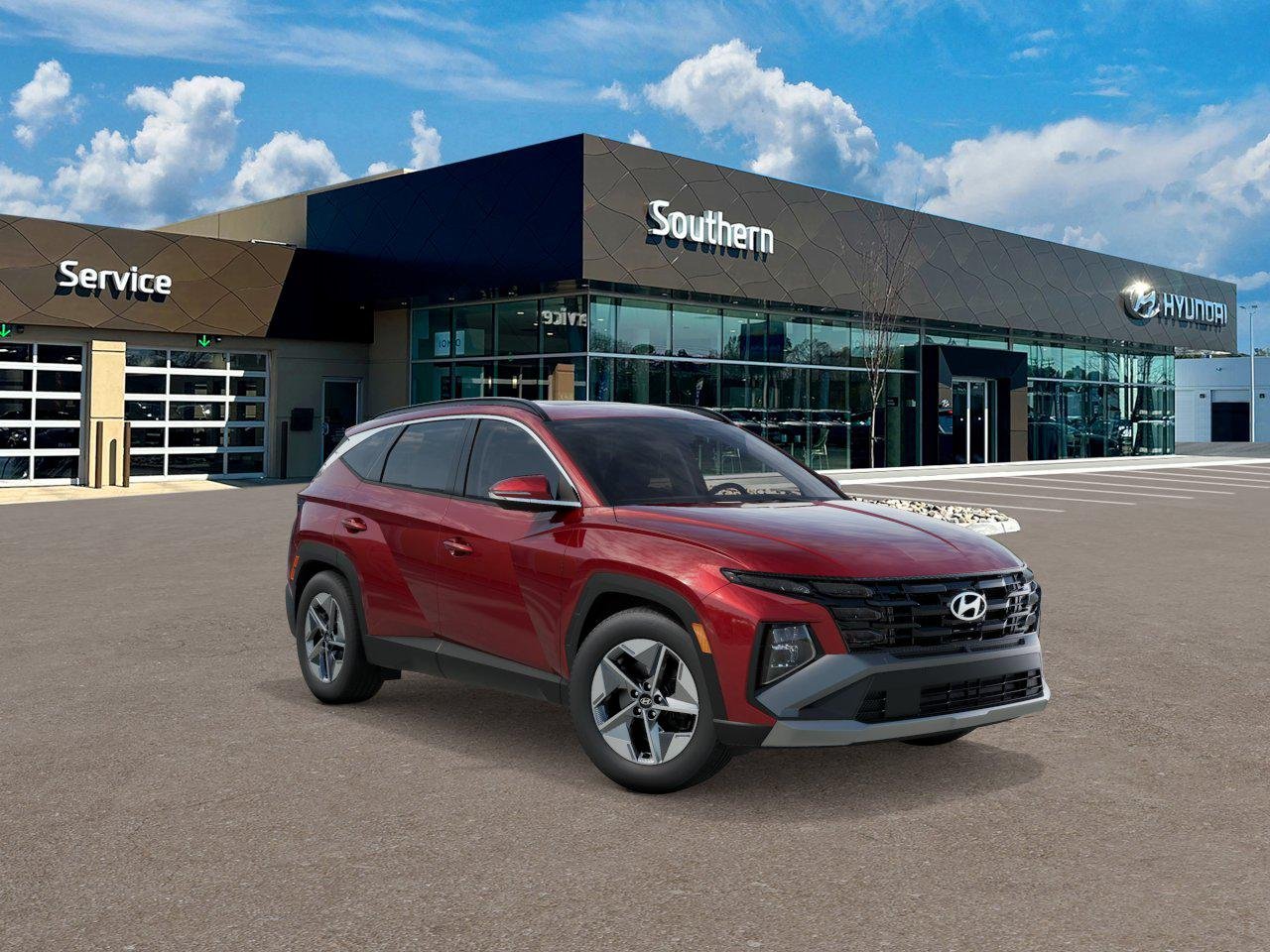 New 2026 Red Hyundai SEL Premium FWD image 2