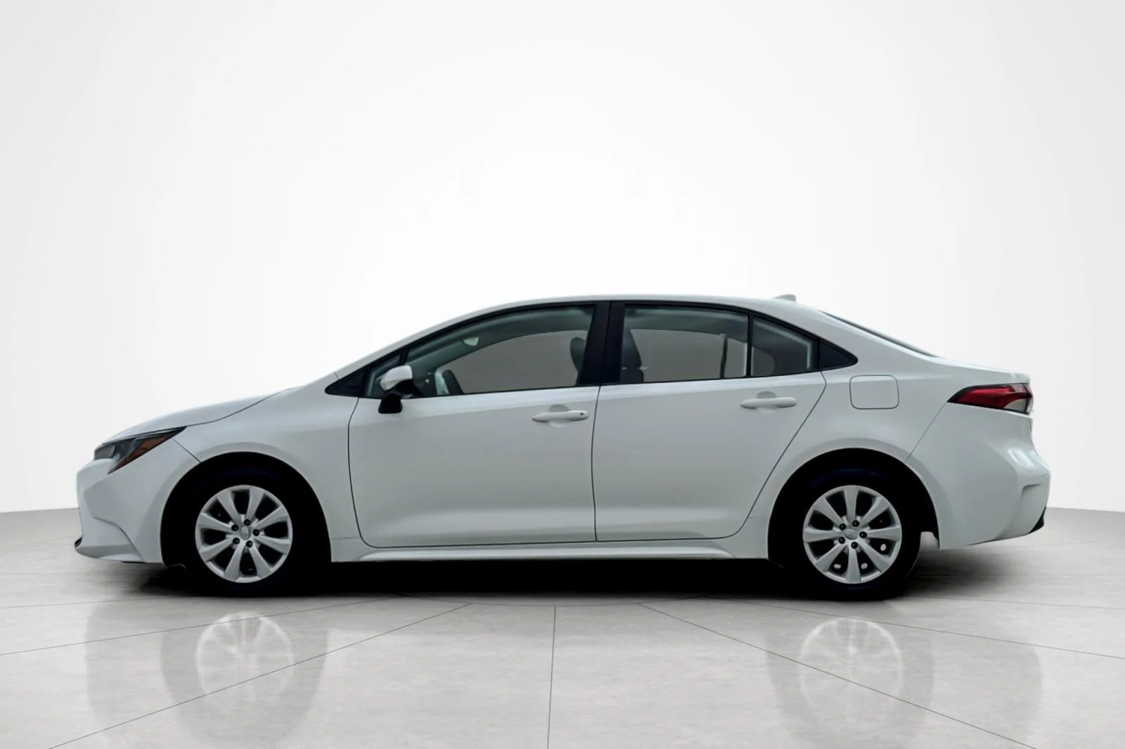 Certified Used 2024 WHITE Toyota LE image 2