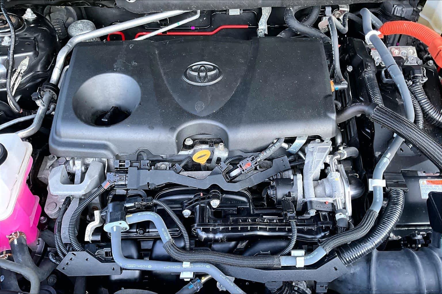 Used 2021 Magnetic Gray Metallic Toyota Hybrid XLE image 33