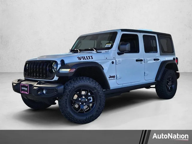 New 2026 Jeep Wrangler Willys 4x4 4-door