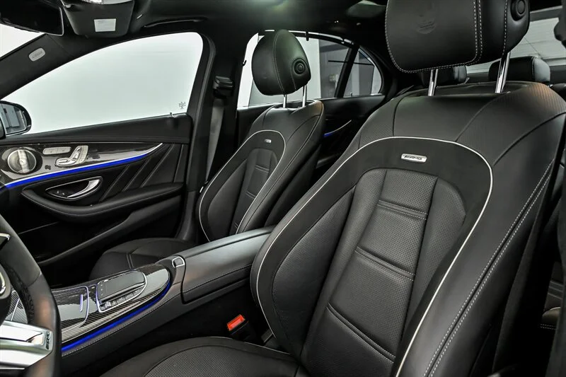 Used 2021 Obsidian Black Metallic Mercedes-Benz AMG® E 63 S-RENNTECH TUNE-AL13 WHEELS-PPF! image 33