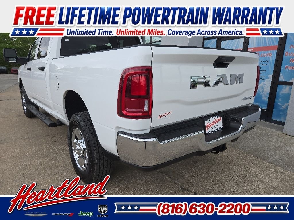 New 2026 Bright White Clear-Coat Exterior Paint RAM Tradesman image 9