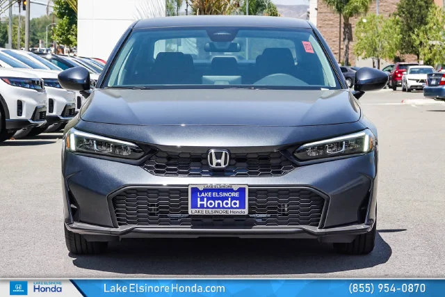 New 2026 Meteorite Gray Metallic Honda 2WD LX image 3