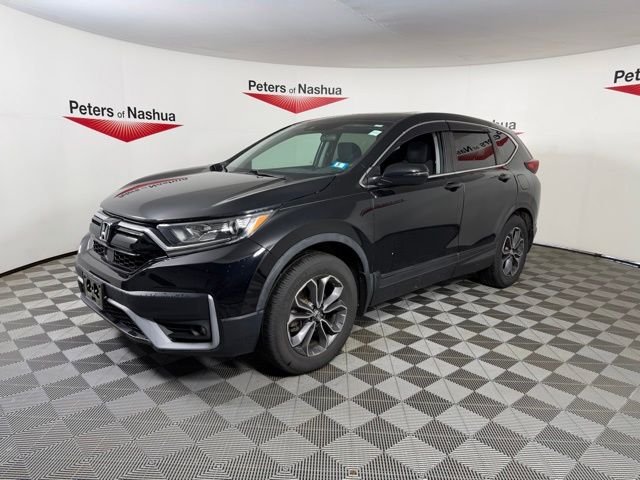 Certified Used 2021 Crystal Black Pearl Honda EX image 2
