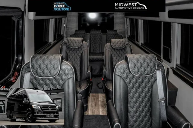 New 2026 Midwest Automotive Designs G-55 9-Passenger Luxury Van 3D