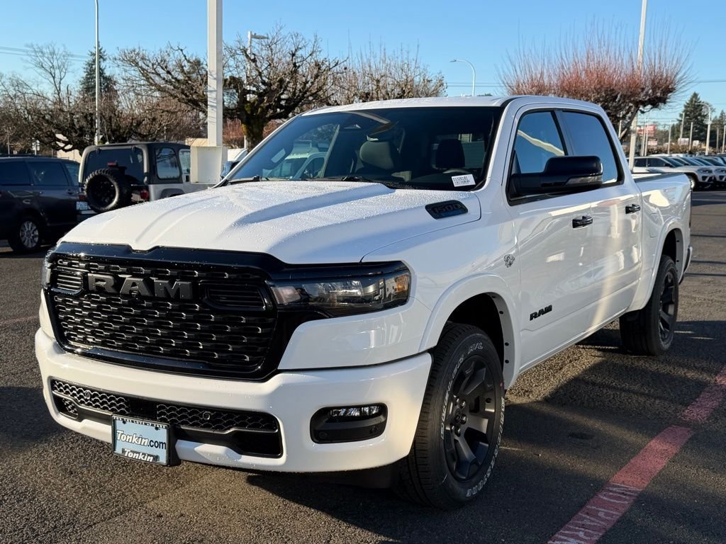 New 2026 Bright White Clear-Coat Exterior Paint RAM Big Horn/Lone Star image 4