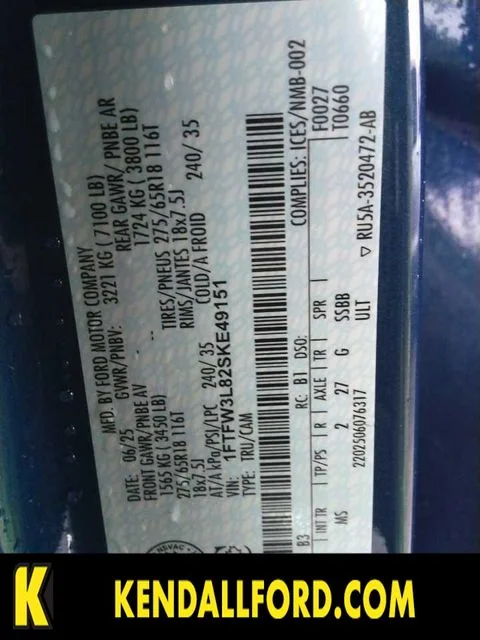 Used 2025  Ford XLT image 1