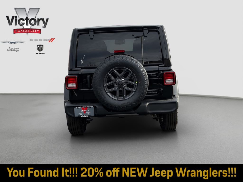 New 2026 Black Clear-Coat Exterior Paint Jeep Sport S image 6