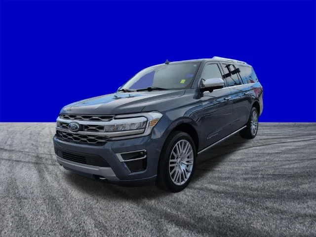 Certified Used 2023 Blue Metallic Ford Platinum image 8