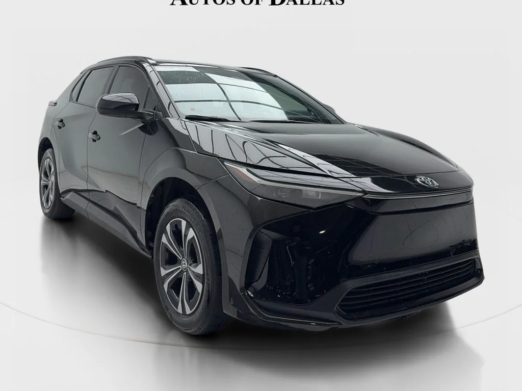 Used 2024 Toyota bZ4X XLE with VIN JTMABACA7RA075942 for sale in Plano, TX