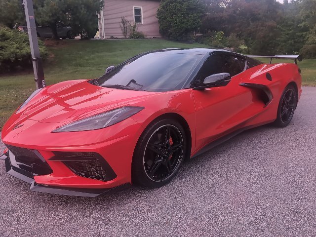 Used 2020 Red Chevrolet Stingray image 3