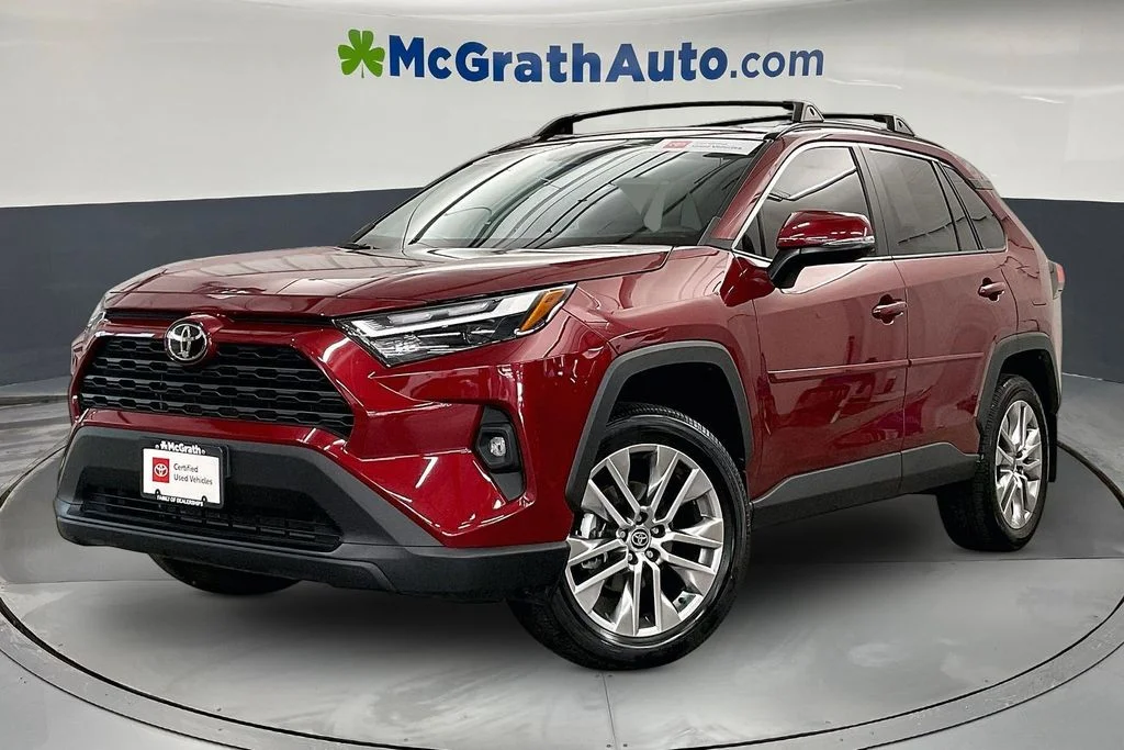 Certified Used 2023 Red Toyota XLE Premium image 2