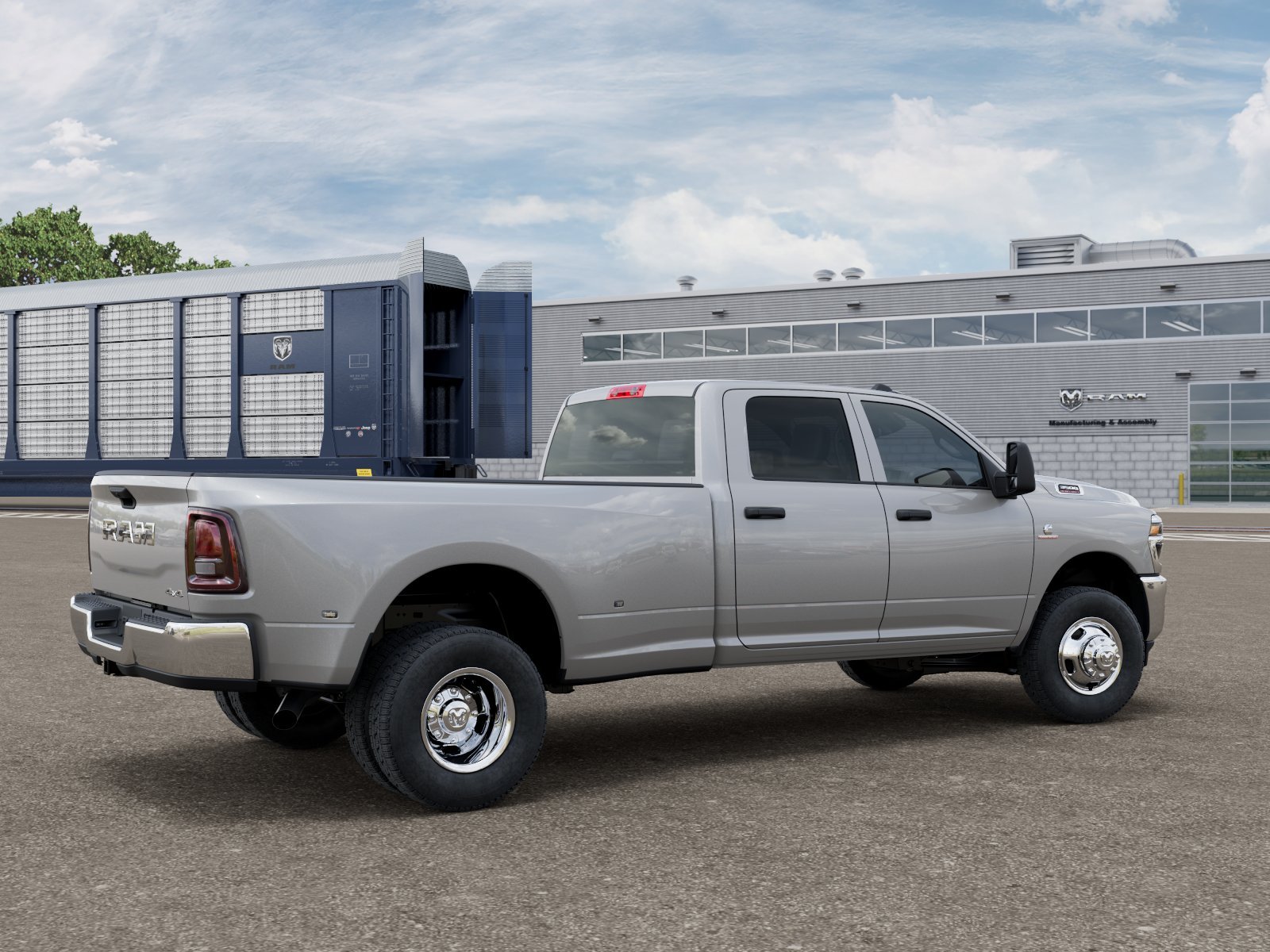 New 2026 Silver-Zynith Exterior Paint RAM Tradesman image 16