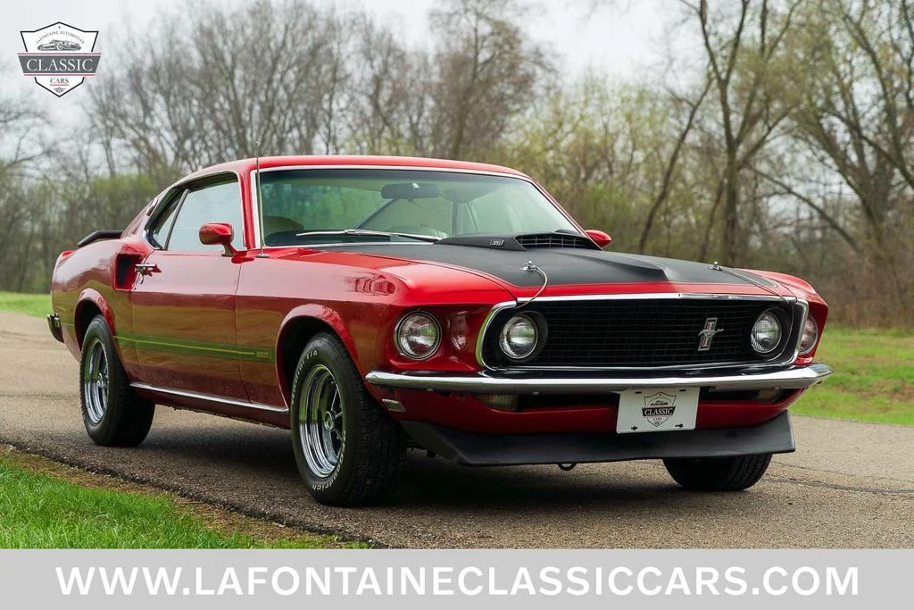 Used 1969 Red Ford Mach 1 image 19