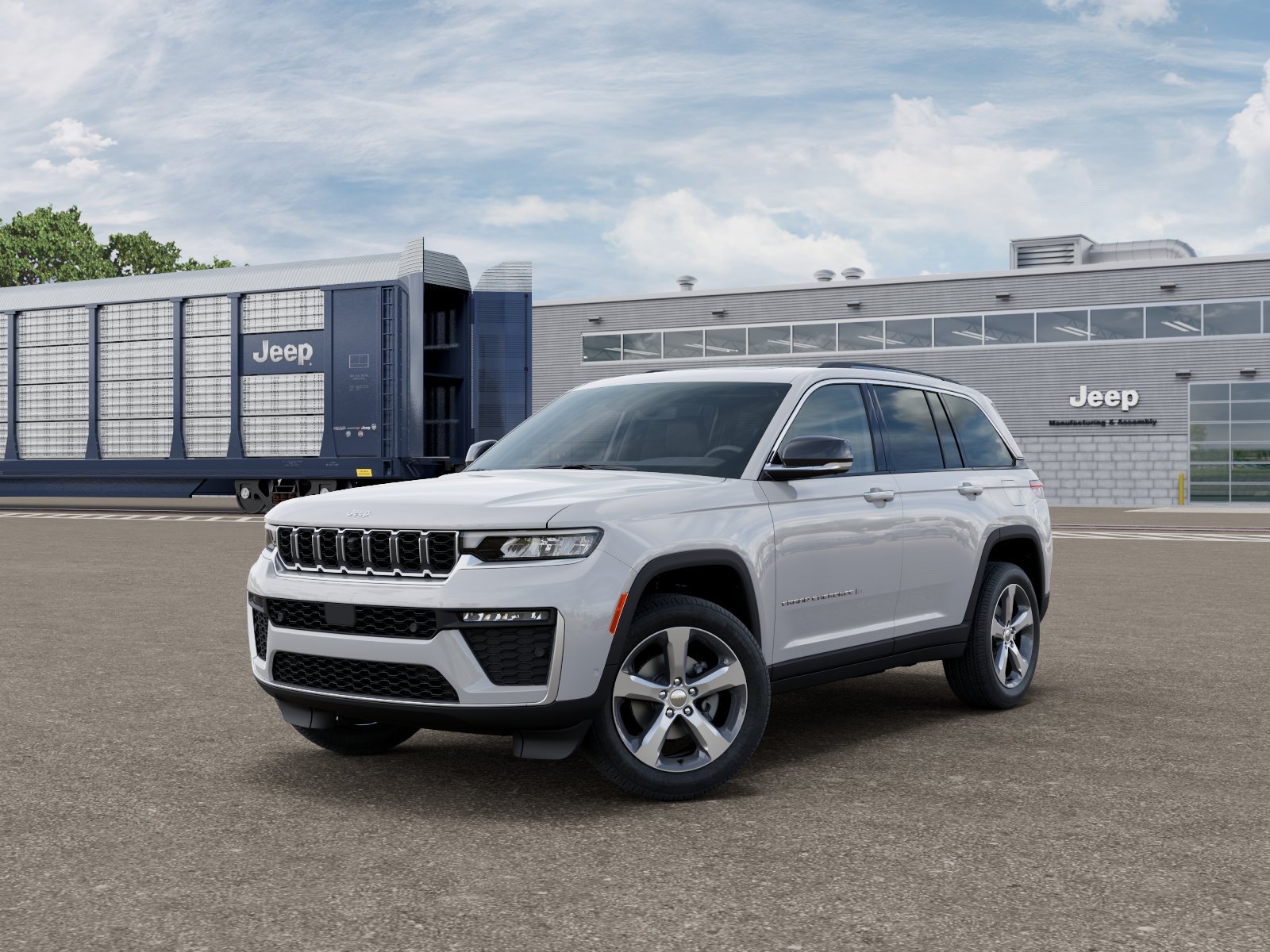 New 2026 Bright White Clearcoat Jeep Limited image 1