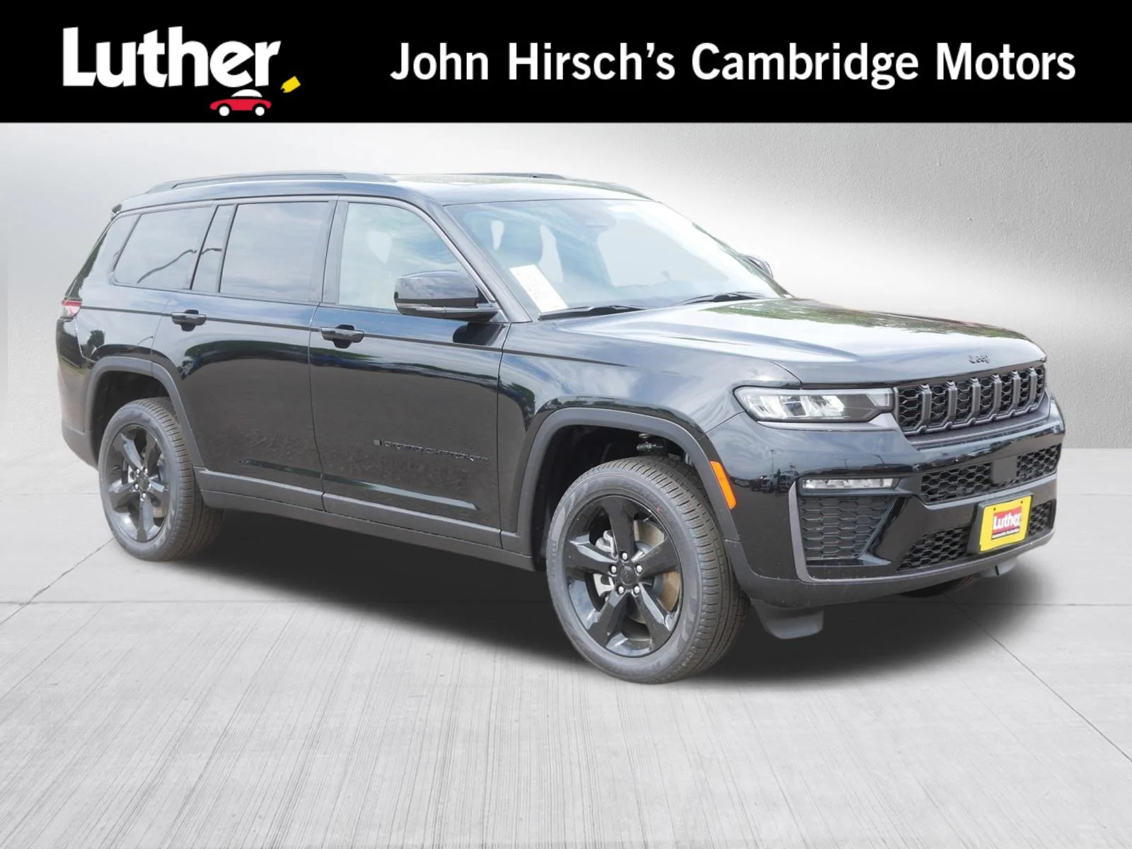 New 2026 Diamond Black Crystal Pearl-Coat Exterior Paint Jeep Limited image 1