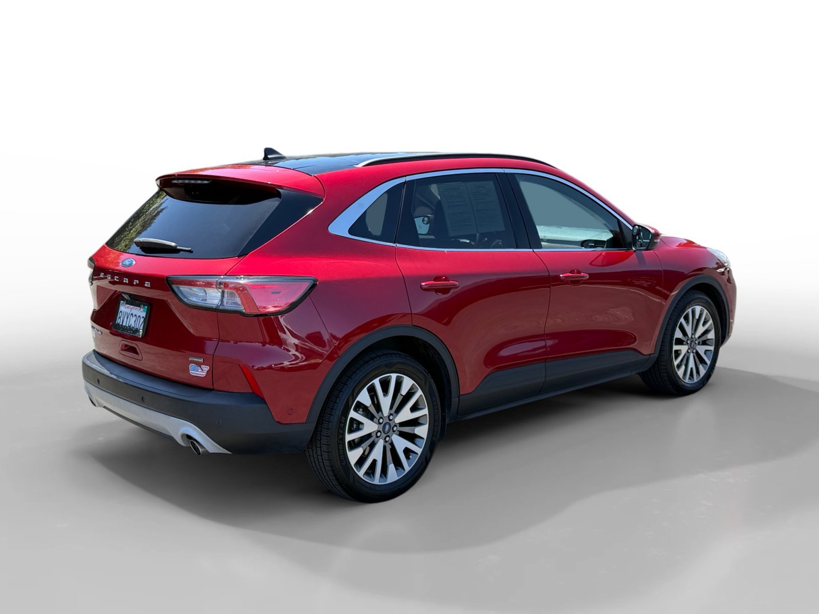 Used 2020 Red Metallic Ford Titanium image 5