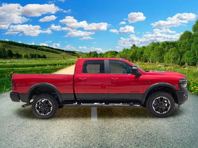 New 2026 Flame Red Clear-Coat Exterior Paint RAM Rebel image 7
