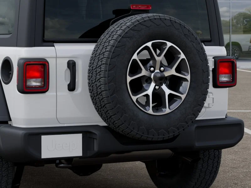 New 2026 Bright White Clear-Coat Exterior Paint Jeep Sport S image 41