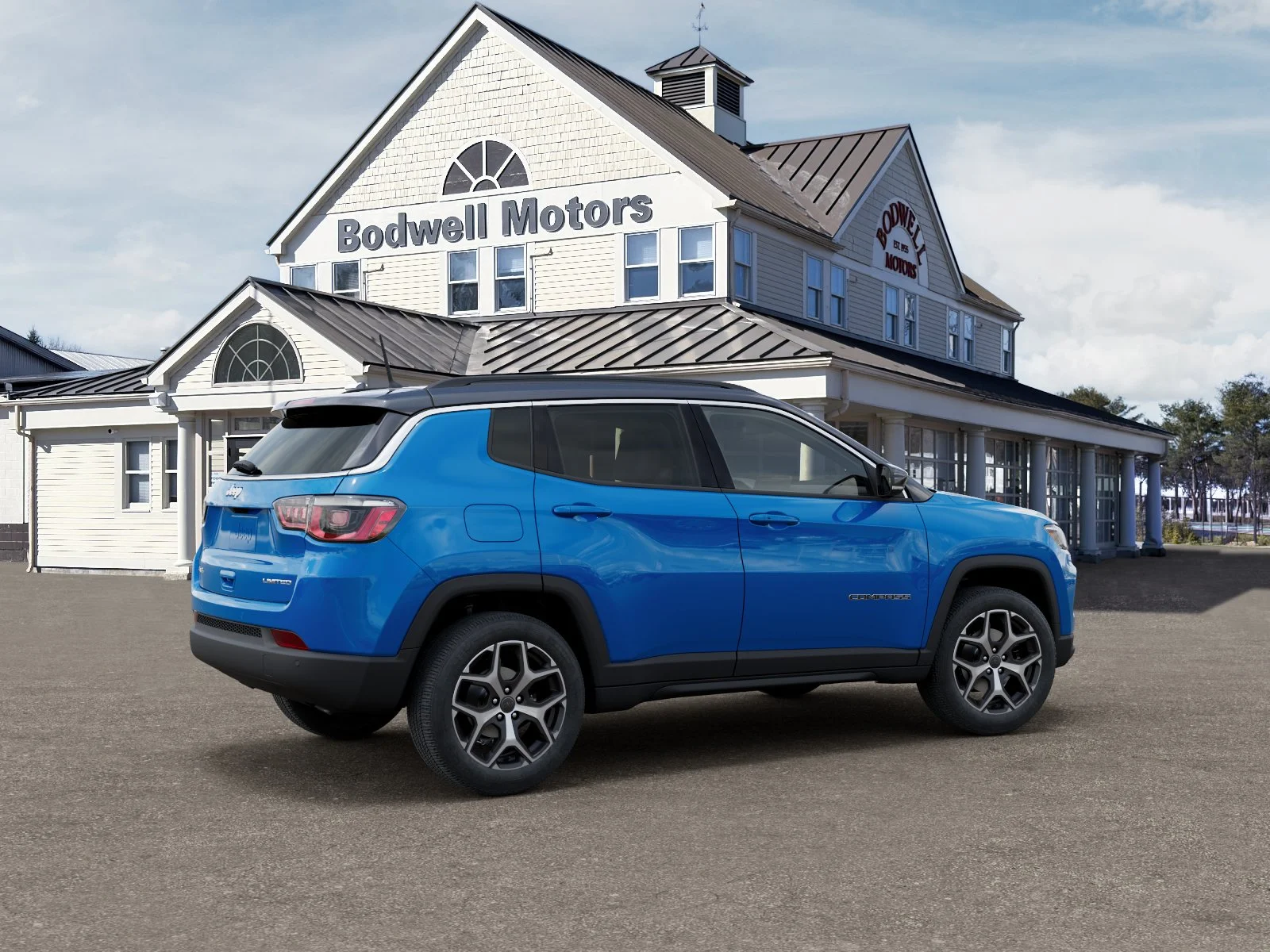 New 2026 Hydro Blue Pearl-Coat Exterior Paint Jeep Limited image 30
