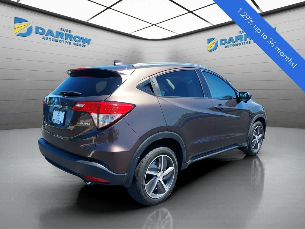 Certified Used 2021 Midnight Amethyst Honda AWD EX image 5