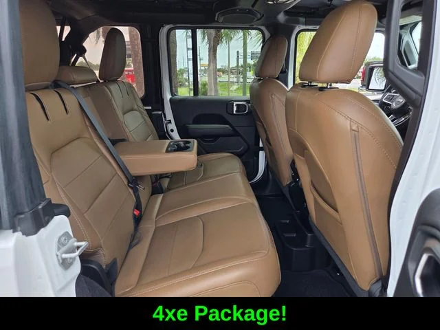 Certified Used 2022 White Jeep Unlimited Sahara 4xe image 17