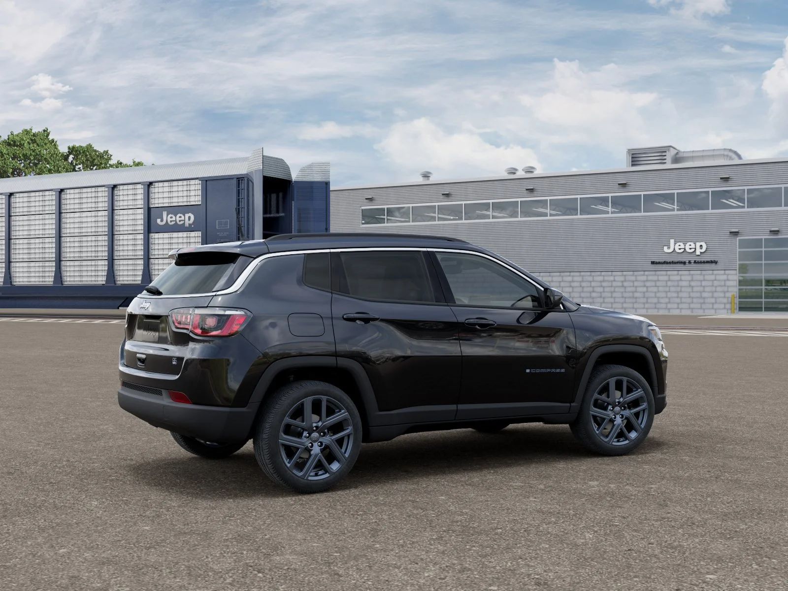 New 2026 Diamond Black Crystal Pearlcoat Jeep 85th Anniversary image 2