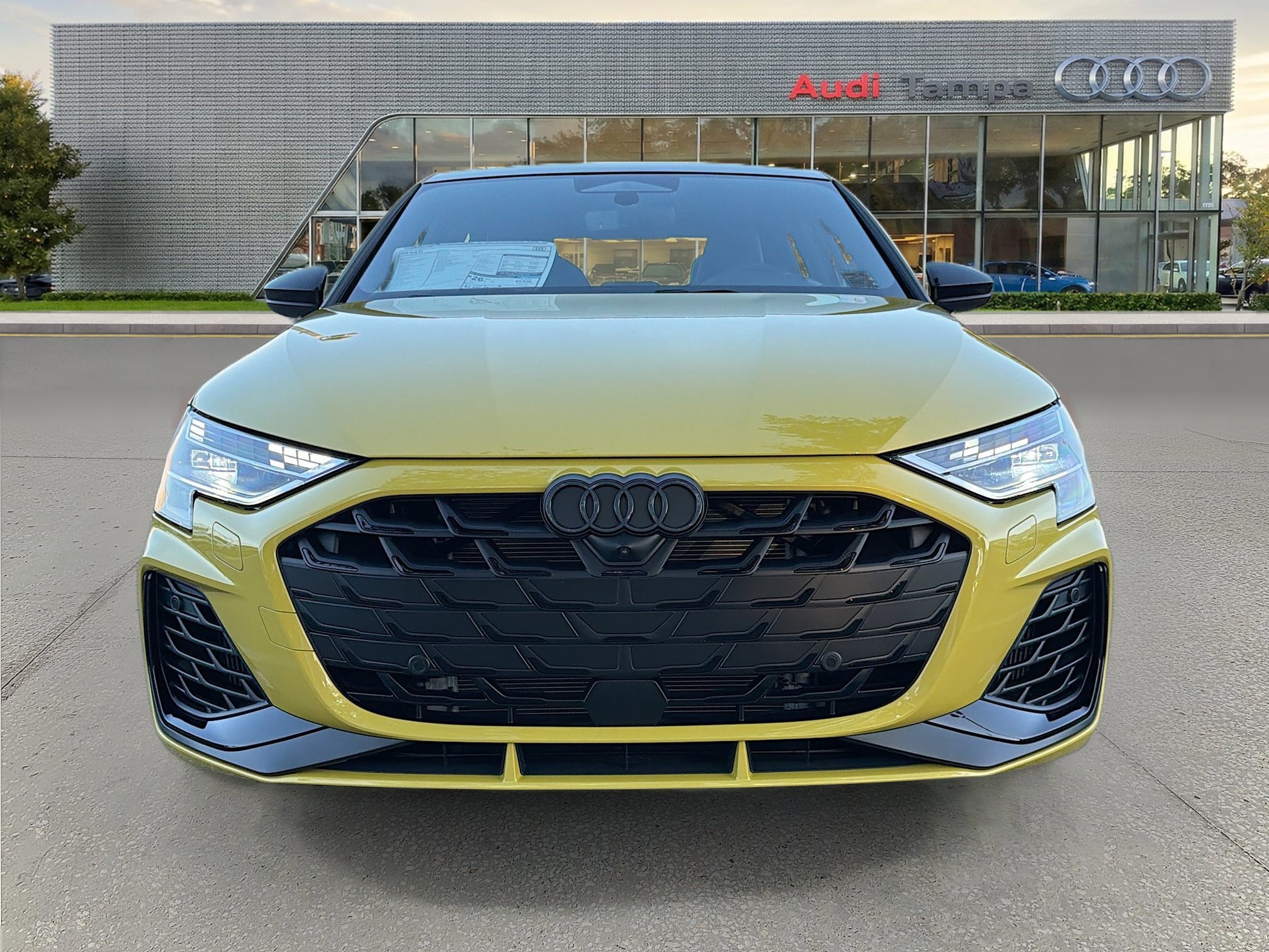 New 2026 Python Yellow Metallic Audi 4DR QTRO 2.0 TFSI image 8