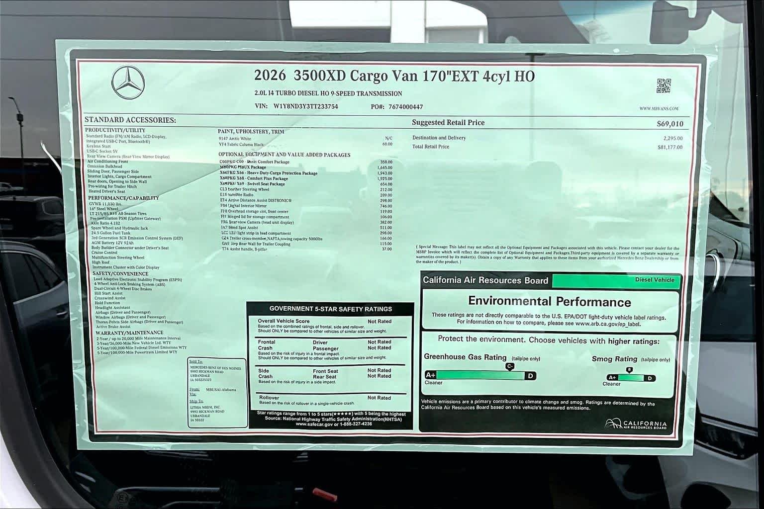 New 2026 Arctic White Mercedes-Benz  image 25