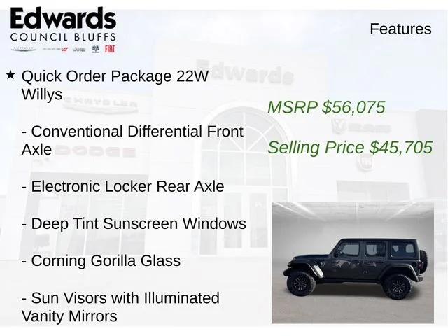 New 2026 Gray Jeep Willys image 16