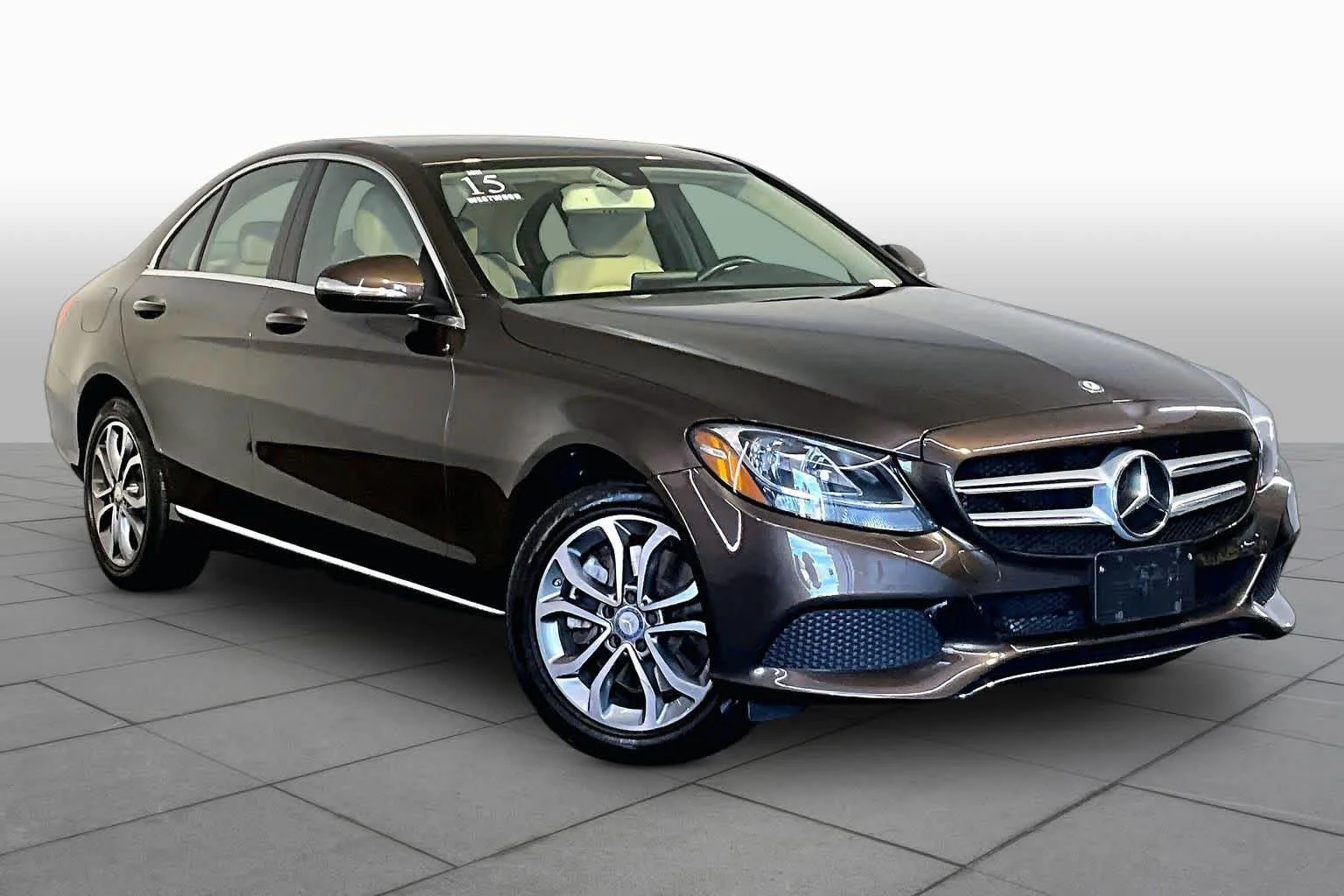 Used 2015 Dakota Brown Metallic Mercedes-Benz C 300 image 3