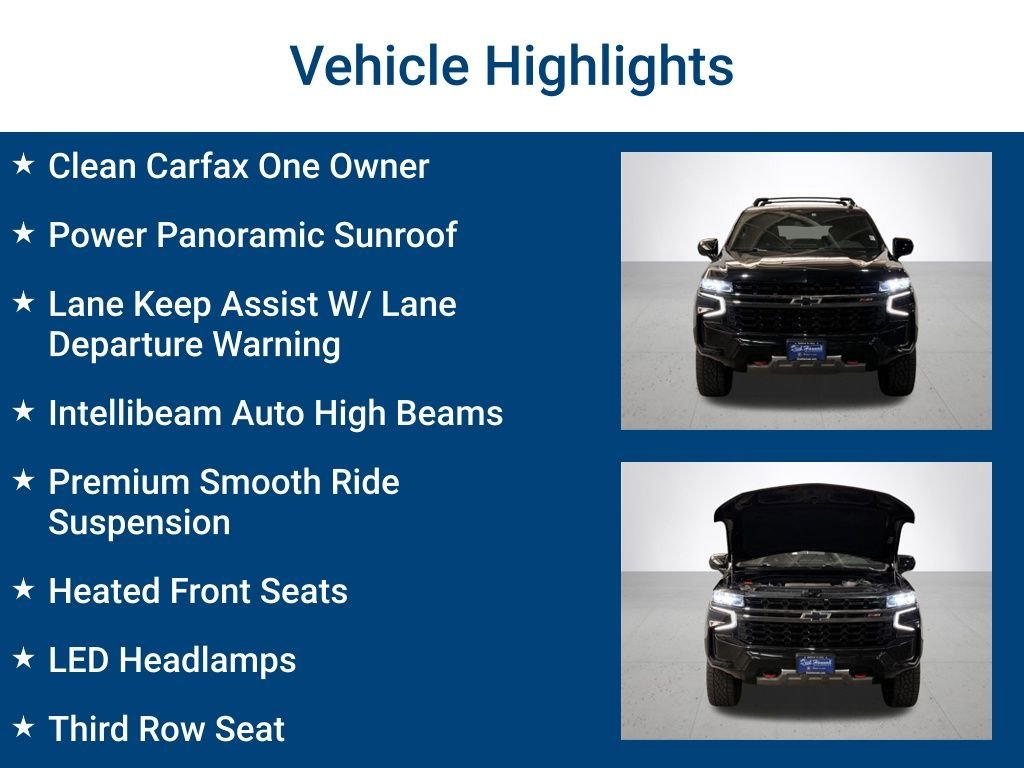 Used 2022 Black Chevrolet Z71 image 3