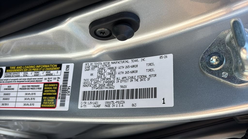 New 2026 Celestial Silver Metallic Toyota  Platinum image 40
