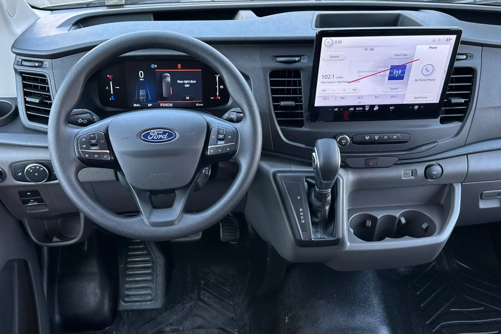 New 2026 Oxford White Ford Cargo Van image 13