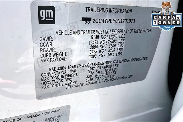 Certified Used 2022 Summit White Chevrolet LTZ image 30
