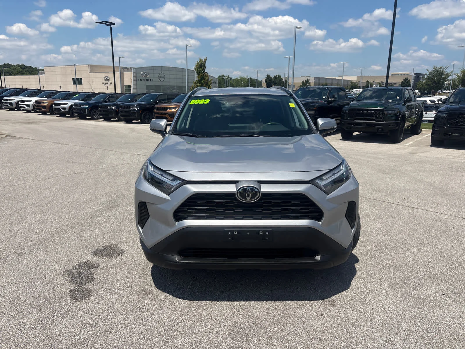 Used 2023 Silver Sky Metallic Toyota XLE image 4