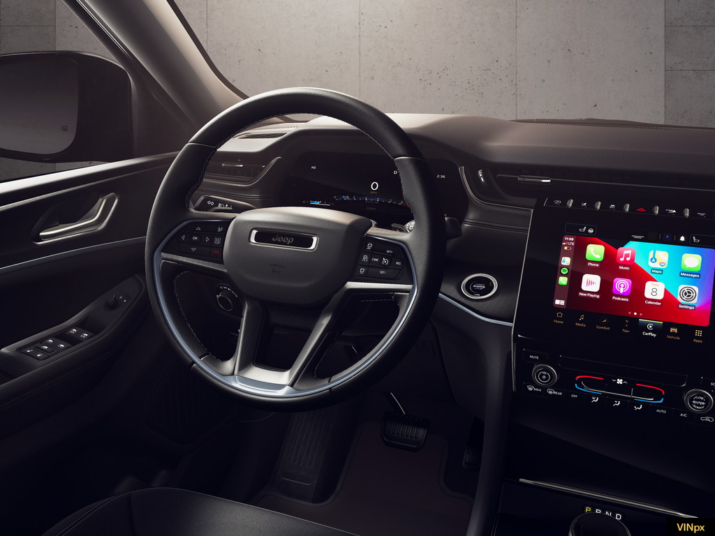 New 2026 Diamond Black Crystal Pearl-Coat Exterior Paint Jeep Laredo image 20