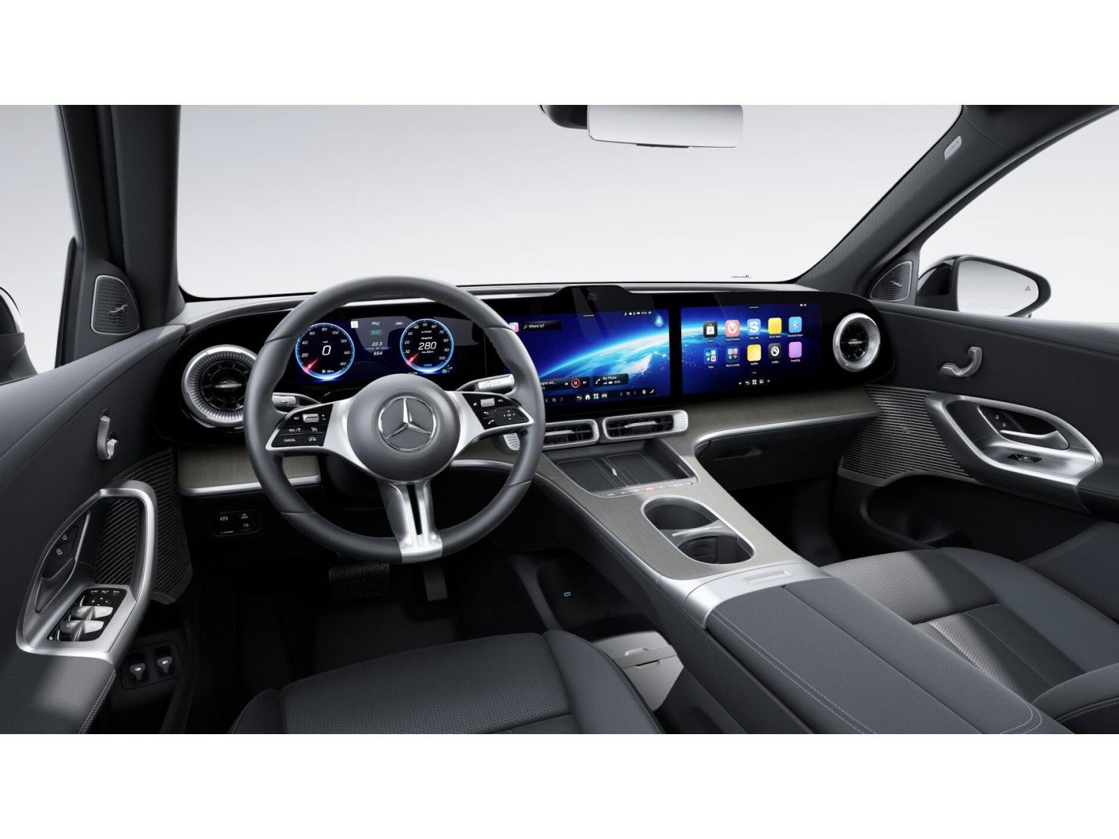 New 2027 Black Mercedes-Benz GLC 400 4MATIC® Electric SUV image 3