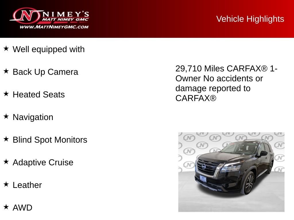 Used 2024 Black Nissan Platinum image 6