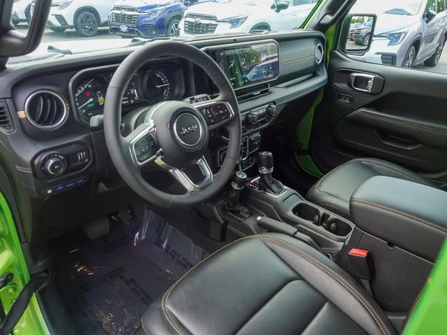 Used 2025 Green Jeep Sahara 4xe image 12